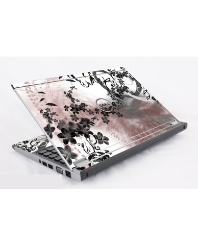 Dell Latitude E3300 FLOWERS AND UMBRELLAS Laptop Skin