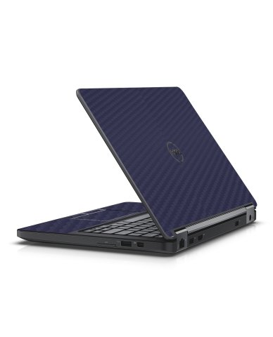 Dell Latitude E5250 BLUE CARBON FIBER Laptop Skin