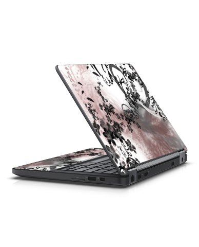Dell Latitude E5250 FLOWERS AND UMBRELLAS Laptop Skin