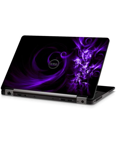 Dell Latitude E7470 PURPLE SPIRAL Laptop Skin