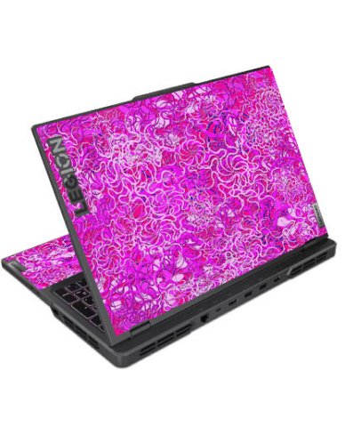 IdeaPad Legion 5 15IMH05H OCEAN BOTTOM FLOWERS Laptop Skin