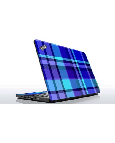 ThinkPad E460 BLUE PLAID Laptop Skin