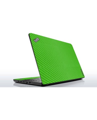 ThinkPad E450 GREEN CARBON FIBER Laptop Skin