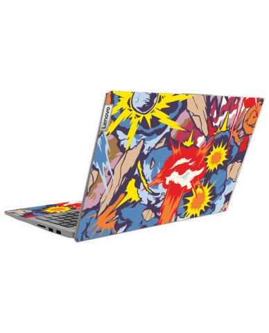 IdeaPad 3 17ITL6 COMIC EXPLOSIONS Laptop Skin