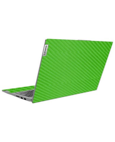 IdeaPad 5-15IIL05 GREEN CARBON FIBER Laptop Skin