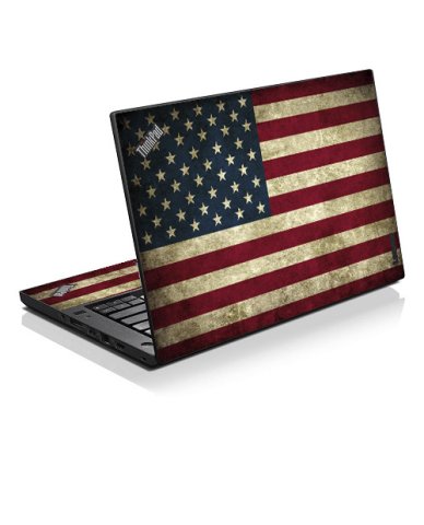 ThinkPad T470 AMERICAN FLAG Laptop Skin