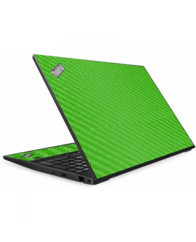 ThinkPad E580 GREEN CARBON FIBER Laptop Skin