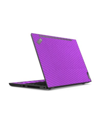 IBM/Lenovo ThinkPad L14 G1 PURPLE CARBON FIBER Laptop Skin