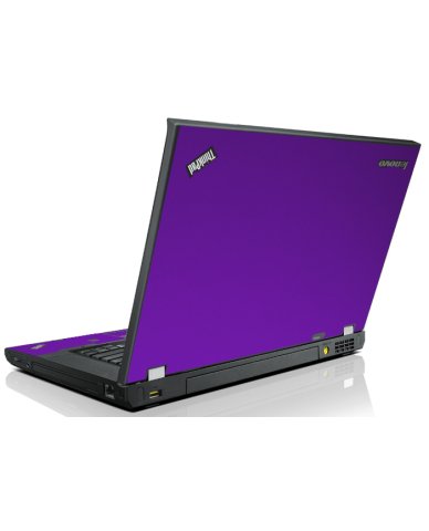 ThinkPad T530 CHROME PURPLE Laptop Skin