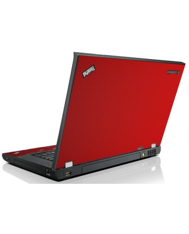 ThinkPad T530 RED CARBON FIBER Laptop Skin