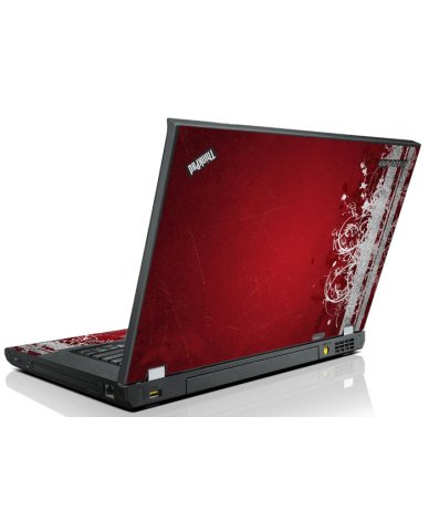 ThinkPad T530 RED GRUNGE Laptop Skin