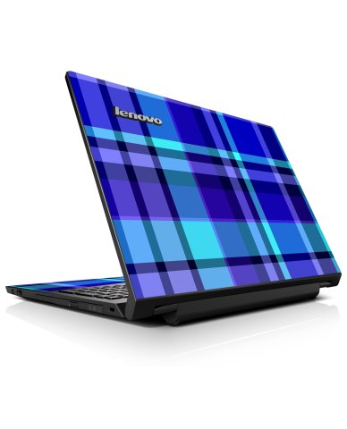 B50-70 Notebook BLUE PLAID Laptop Skin