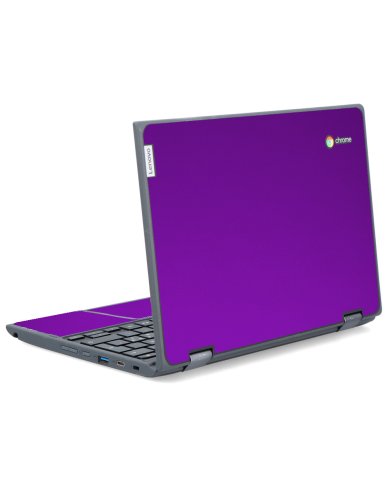 IBM/Lenovo Chromebook 500e G2 CHROME PURPLE Laptop Skin