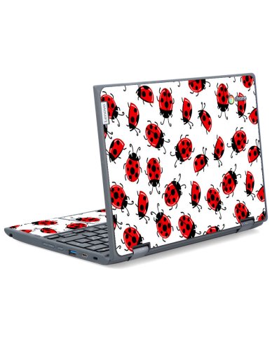 IBM/Lenovo Chromebook 500e G2 LADYBUGGIN Laptop Skin