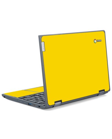 IBM/Lenovo Chromebook 500e G2 YELLOW Laptop Skin