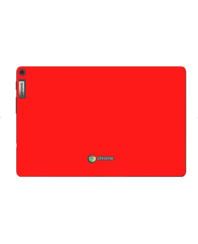 IBM/Lenovo Chromebook 10e Tablet RED Laptop Skin