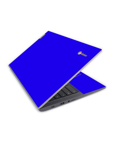 IBM/Lenovo Chromebook 14e G1 BLUE Laptop Skin