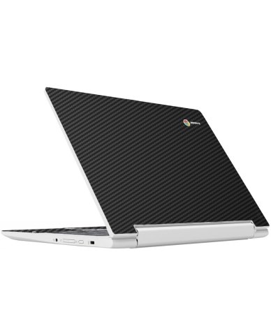 IBM/Lenovo Chromebook C330 BLACK CARBON FIBER Laptop Skin