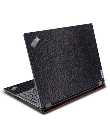 ThinkPad P16 G1 BLACK LEATHER Laptop Skin