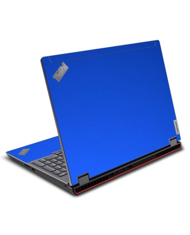 ThinkPad P16 G1 CHROME BLUE Laptop Skin