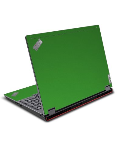 ThinkPad P16 G1 CHROME GREEN Laptop Skin