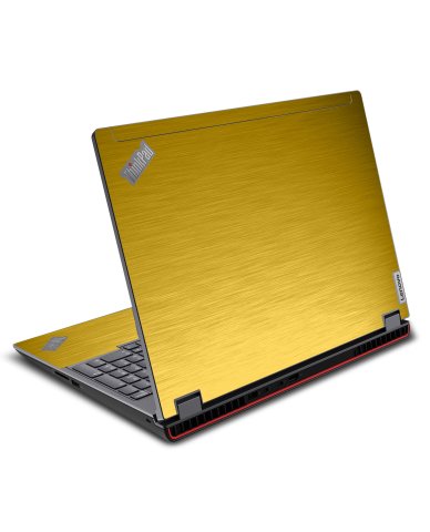 ThinkPad P16 G1 MTS GOLD Laptop Skin