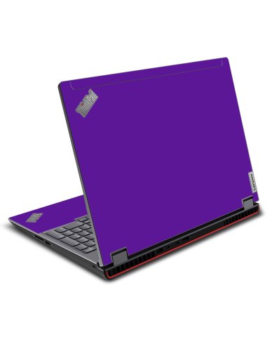 ThinkPad P16 G1 PURPLE Laptop Skin