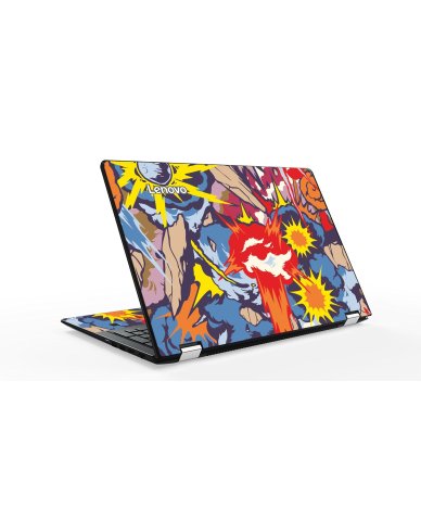 IdeaPad 330-151GM COMIC EXPLOSIONS Laptop Skin