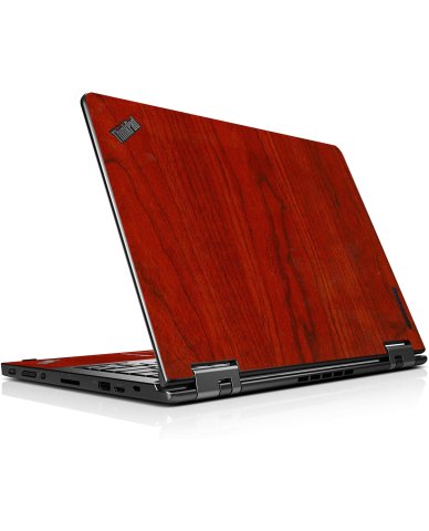 ThinkPad YOGA 370 DARK CHERRY WOOD Laptop Skin