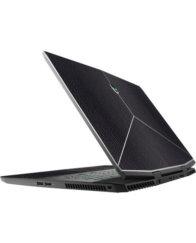 Alienware M17X R5 BLACK LEATHER Laptop Skin