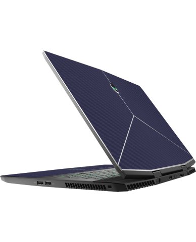 Alienware M17X R5 BLUE CARBON FIBER Laptop Skin