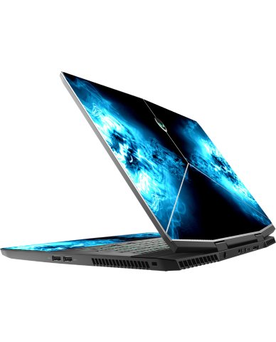 Alienware M17X R5 BLUE PLASMA Laptop Skin