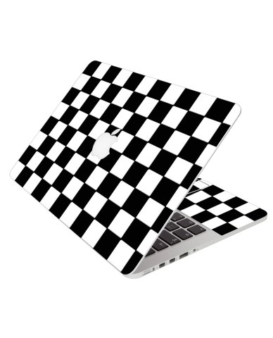 Checkered Apple Macbook Air 11 A1370 Laptop Skin