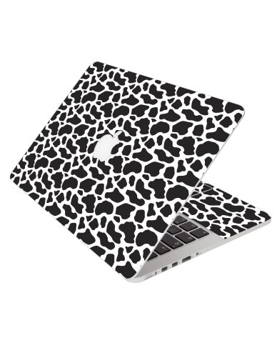 Black Giraffe Apple Macbook Air 13 A1466 Laptop Skin