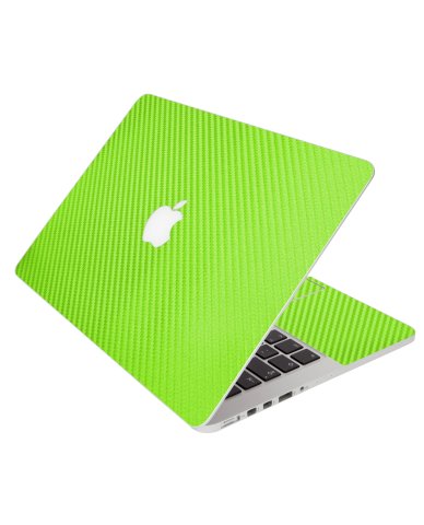 Apple MacBook Air 13 (A1932) GREEN CARBON FIBER Laptop Skin