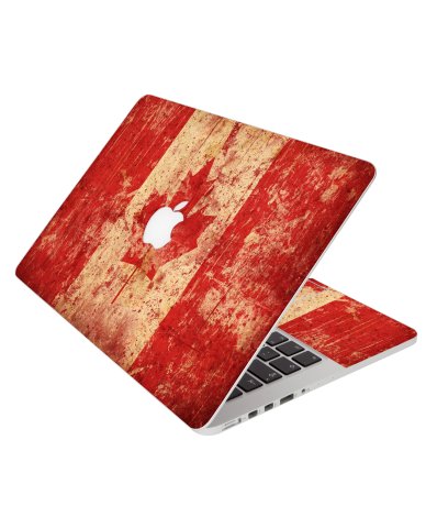 Canada Flag Apple Macbook Pro 13 Retina A1502 Laptop Skin