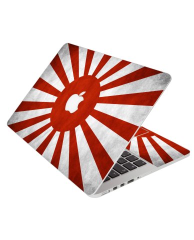Japanese Flag Apple Macbook Pro 17 A1151 Laptop Skin