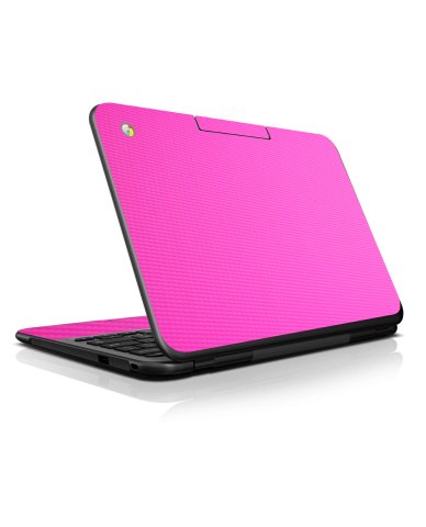 IBM/Lenovo Chromebook N21 PINK CARBON FIBER Laptop Skin