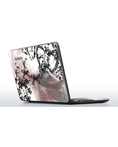 IBM/Lenovo ThinkPad N22 FLOWERS AND UMBRELLAS Laptop Skin