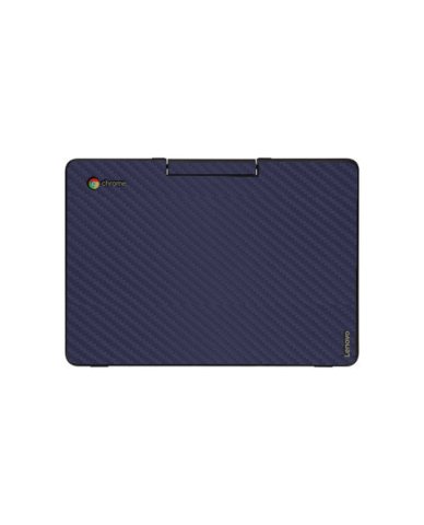 IBM/Lenovo Chromebook N23 BLUE CARBON FIBER Laptop Skin