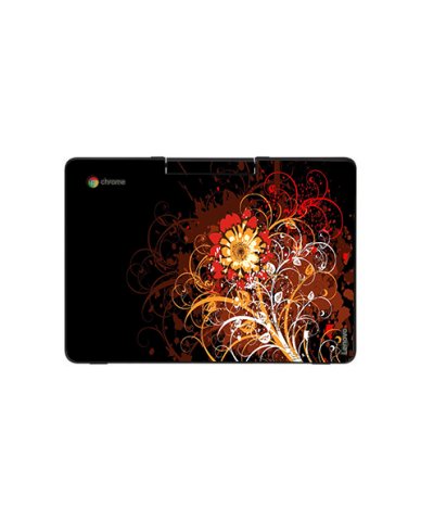 IBM/Lenovo Chromebook N22 FIRE FLOWER Laptop Skin