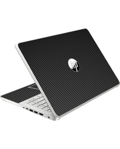HP NoteBook 14-DQ0057NR BLACK CARBON FIBER Laptop Skin