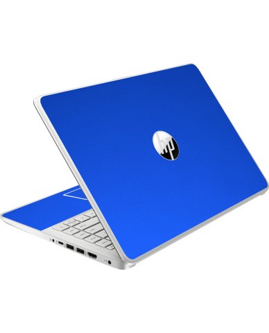 HP NoteBook 14-DQ0057NR CHROME BLUE Laptop Skin