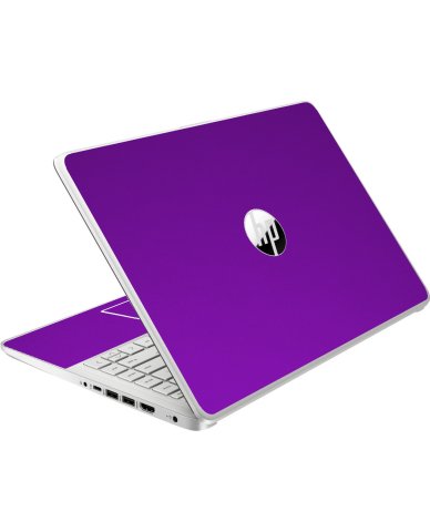 HP NoteBook 14-DQ0010NR  / FQ1003CL CHROME PURPLE Laptop Skin