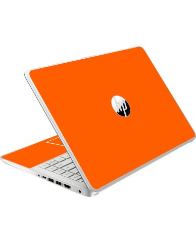 HP NoteBook 14-DQ0057NR ORANGE Laptop Skin