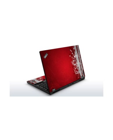 ThinkPad P71 RED GRUNGE Laptop Skin