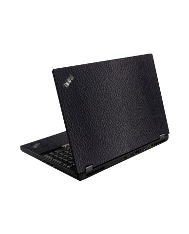 ThinkPad P53 BLACK LEATHER Laptop Skin