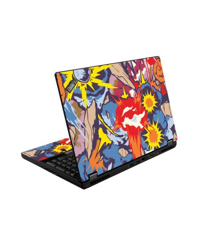 ThinkPad P51 COMIC EXPLOSIONS Laptop Skin