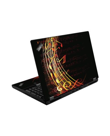 ThinkPad P53 FLOWING NOTES Laptop Skin