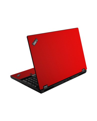 ThinkPad P53 RED CARBON FIBER Laptop Skin